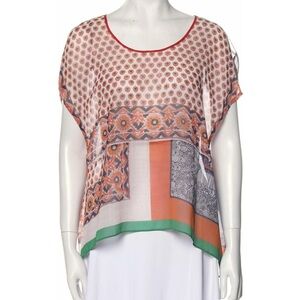 Clover Canyon Women's Multicolor Patterned Top